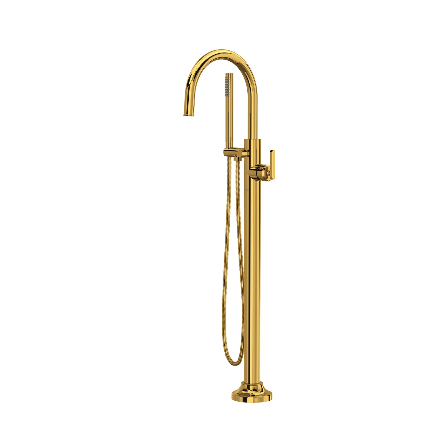 Rohl Apothecary Single Hole Floor Mount Tub Filler Trim - TAP05HF1LM