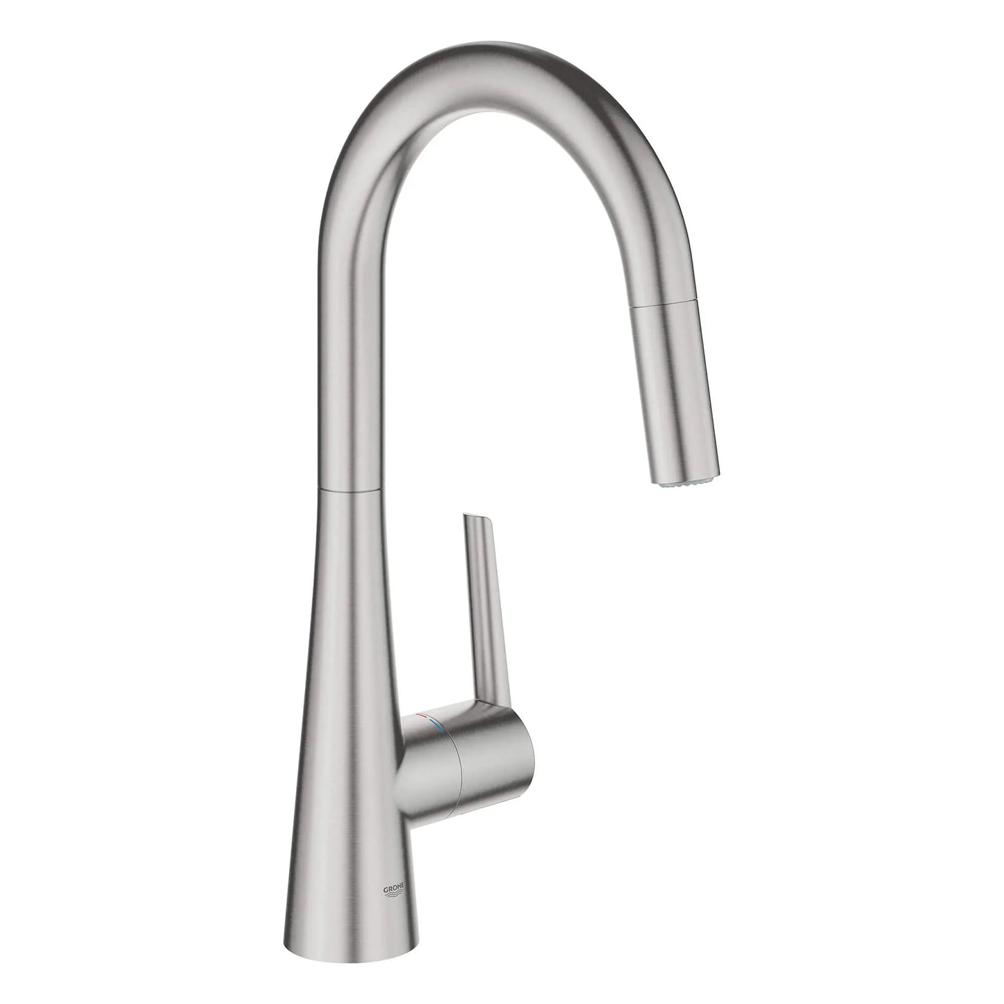Grohe Zedra Single-Handle Pull Down Kitchen Faucet Dual Spray 6.6 L/Min (1.75 GPM)