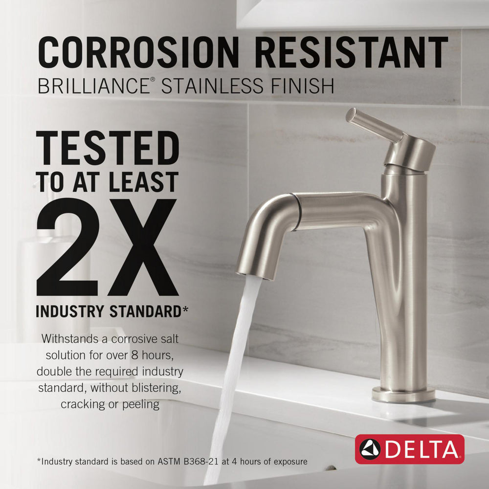 Delta Nicoli Single Handle Pull-Down Bathroom Faucet - 15849LF