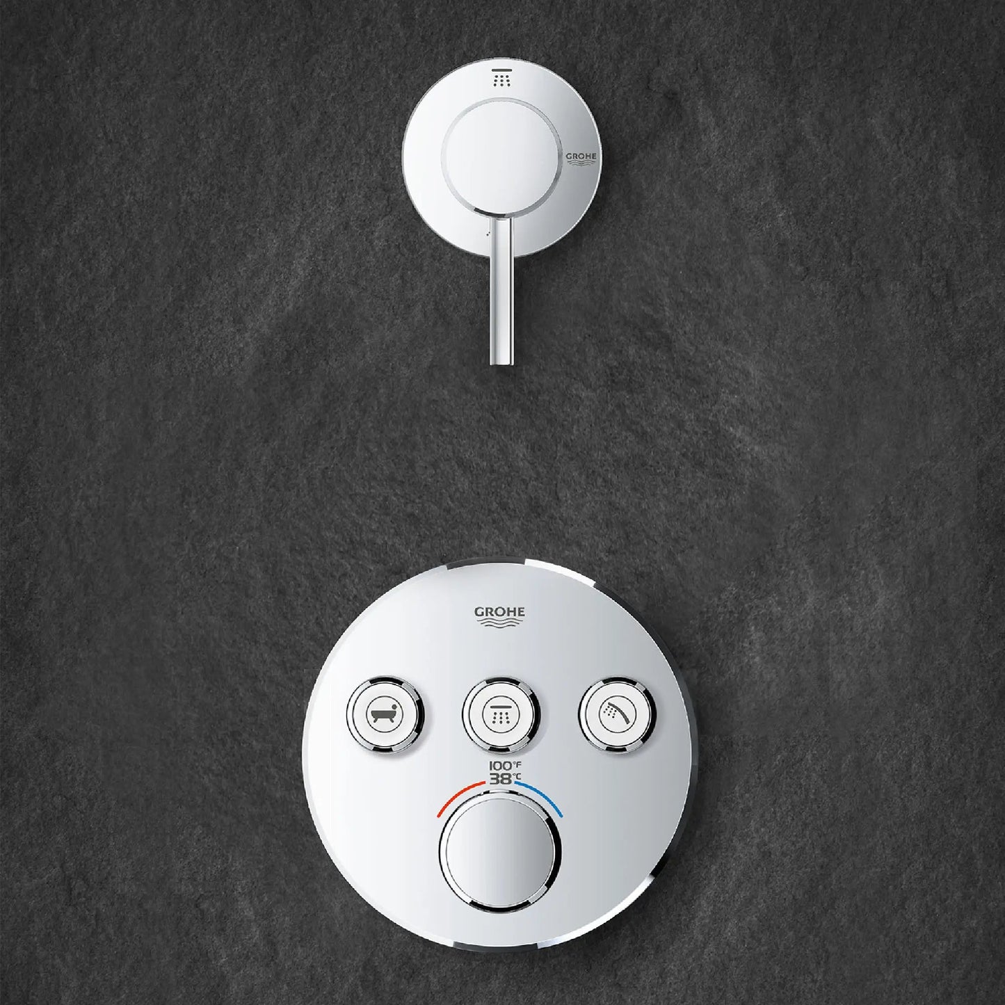 Grohe Concetto 2-Way Diverter Trim - 29108