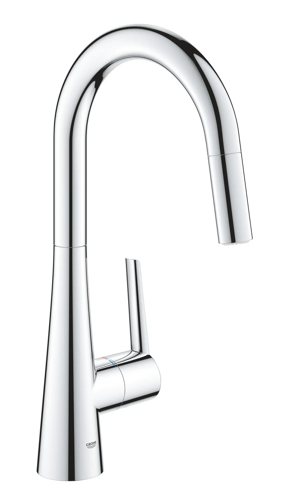 Grohe Zedra Single-Handle Pull Down Kitchen Faucet Dual Spray 6.6 L/Min (1.75 GPM)