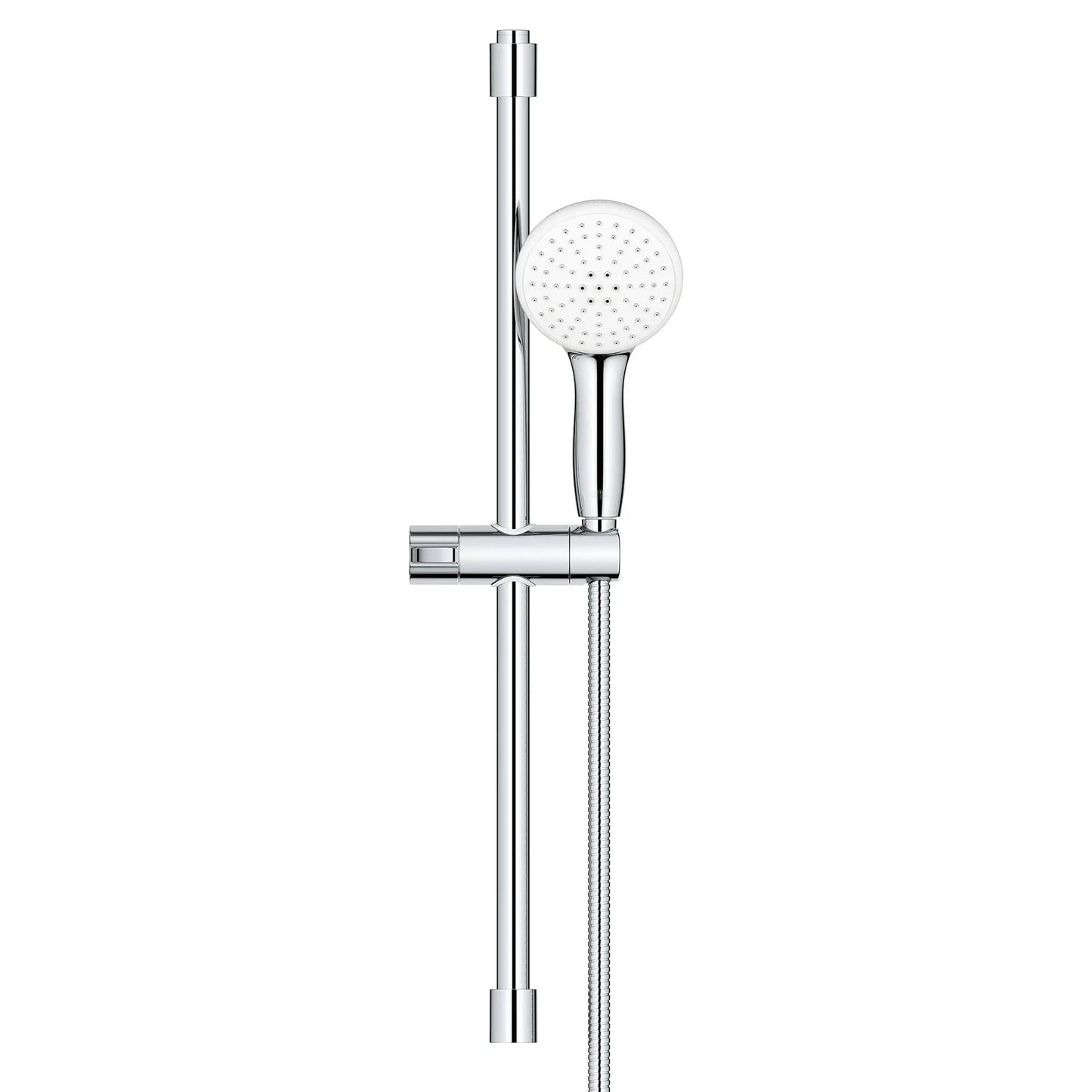 Grohe Tempesta Round 110 24" Shower Rail Set, 2-Spray, 1.5 GPM (5.7 L/min) - 26077