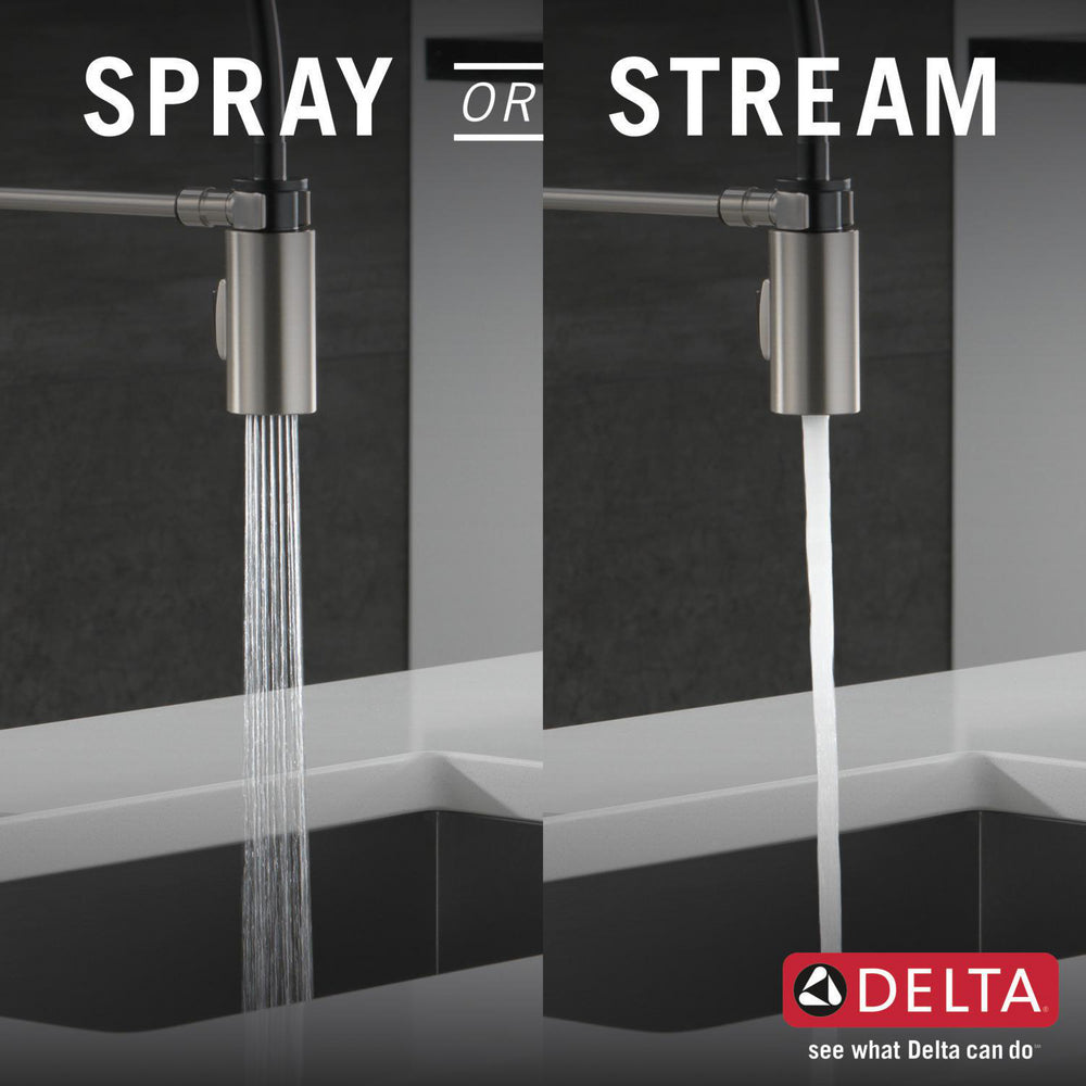 Delta Antoni Single-Handle Pull-Down Spring Kitchen Faucet - 18803