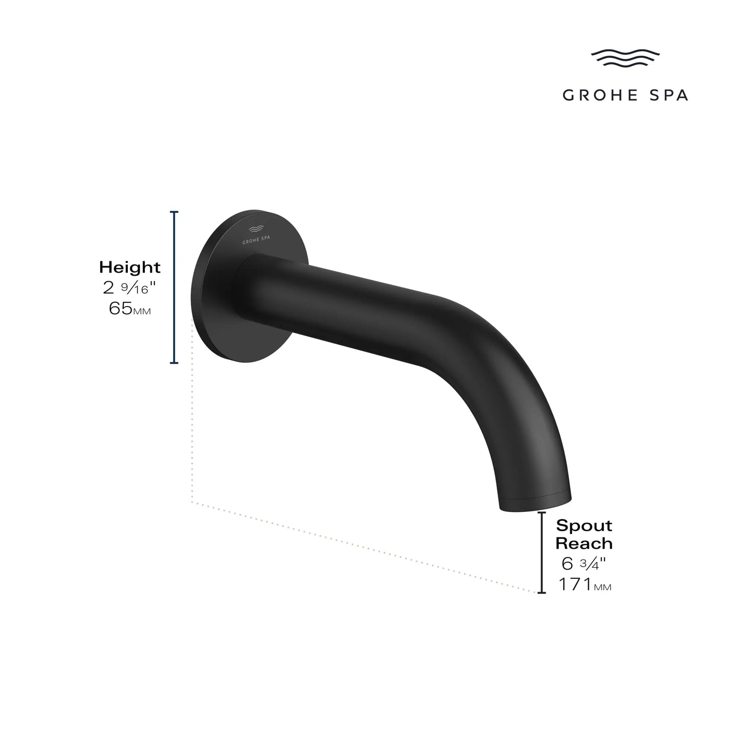 Grohe Atrio New Tub Spout - 13488