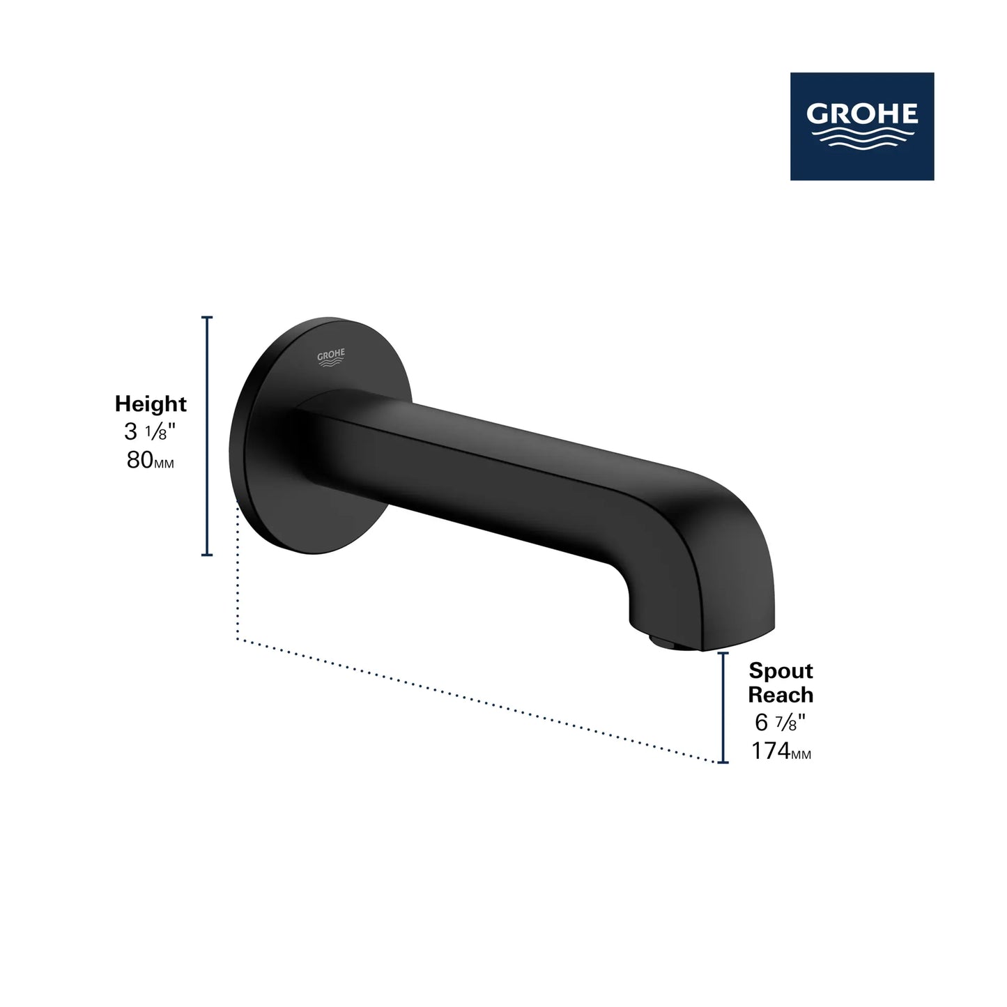 Grohe Defined Tub Spout - 13398