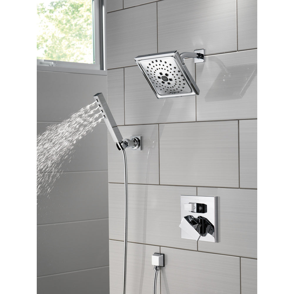 Delta Universal Showering H2Okinetic Single-Setting Adjustable Wall Mount Hand Shower - 55567