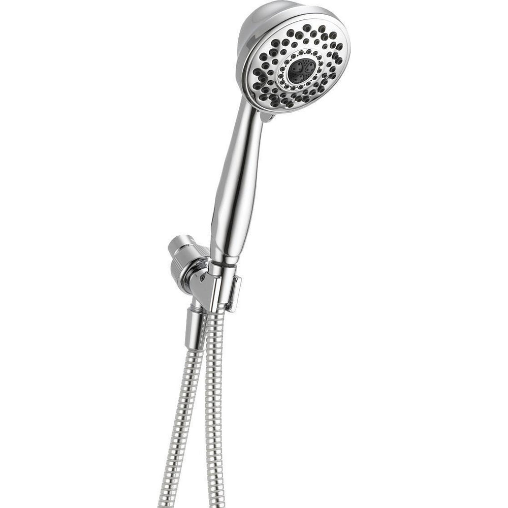 Douchette à main Delta Universal Showering Premium à 7 réglages avec support - 59346