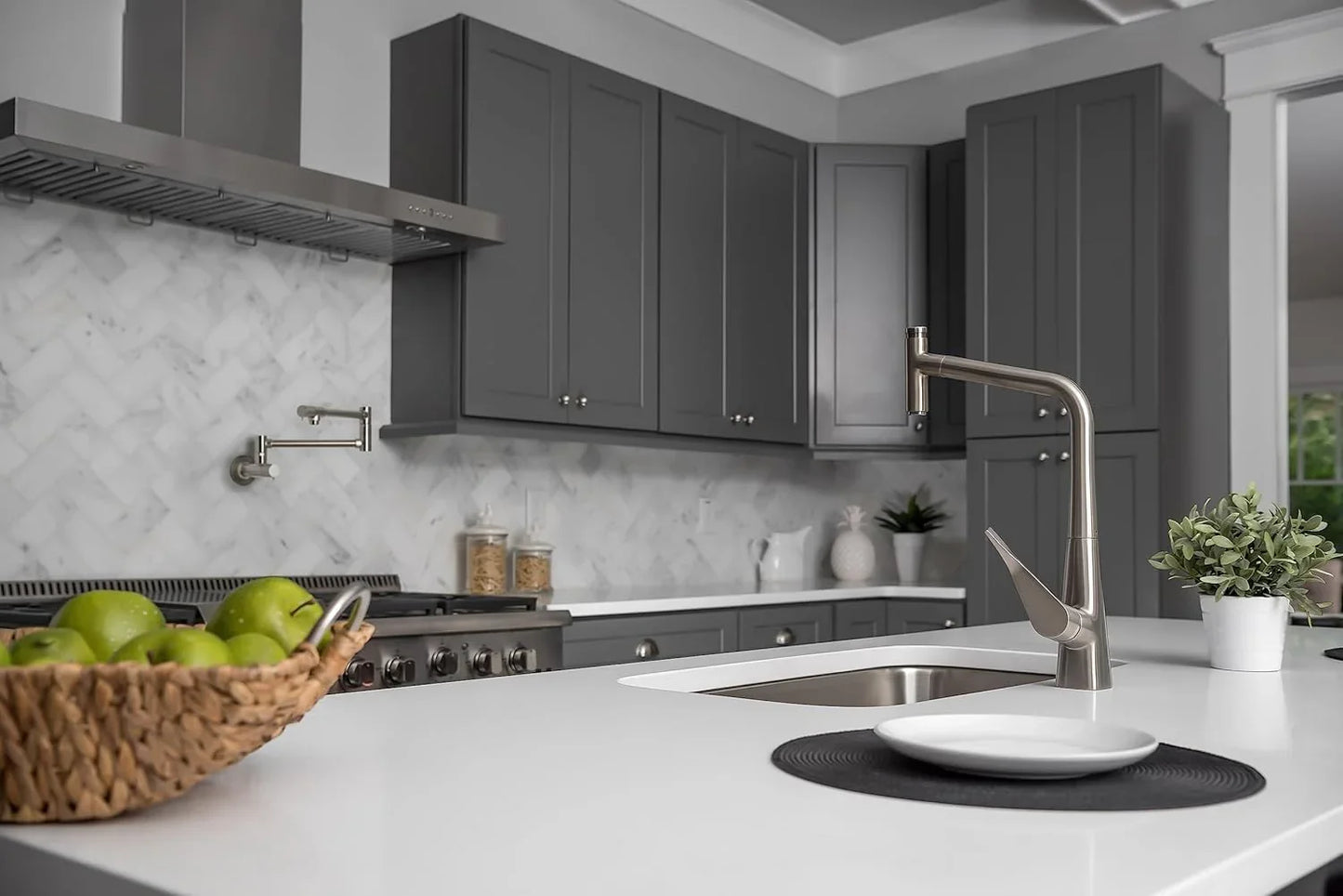 Hansgrohe Talis S Wall-Mounted Pot Filler 3.6 GPM