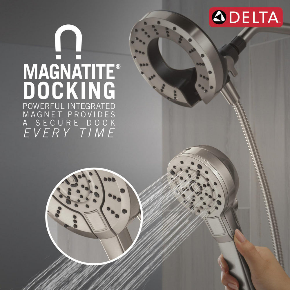 Delta 5-Setting In2ition 2-In-1 Shower Head with ProClean - 75548