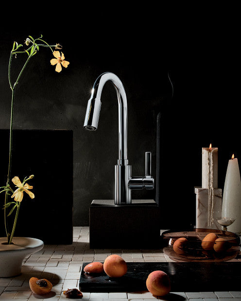Moen Genta LX MotionSense Wave One-Handle High Arc Pulldown Kitchen Faucet