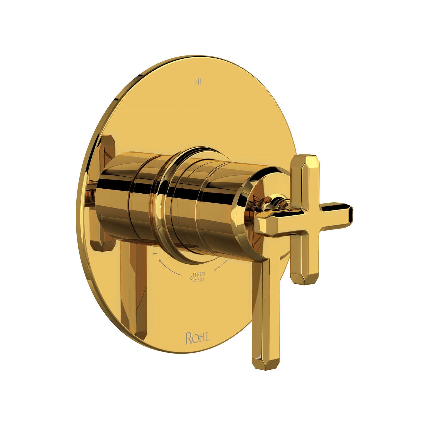 Rohl Apothecary 1/2" Thermostatic & Pressure Balance Trim With 3 Functions (Shared) - TAP23W1LM