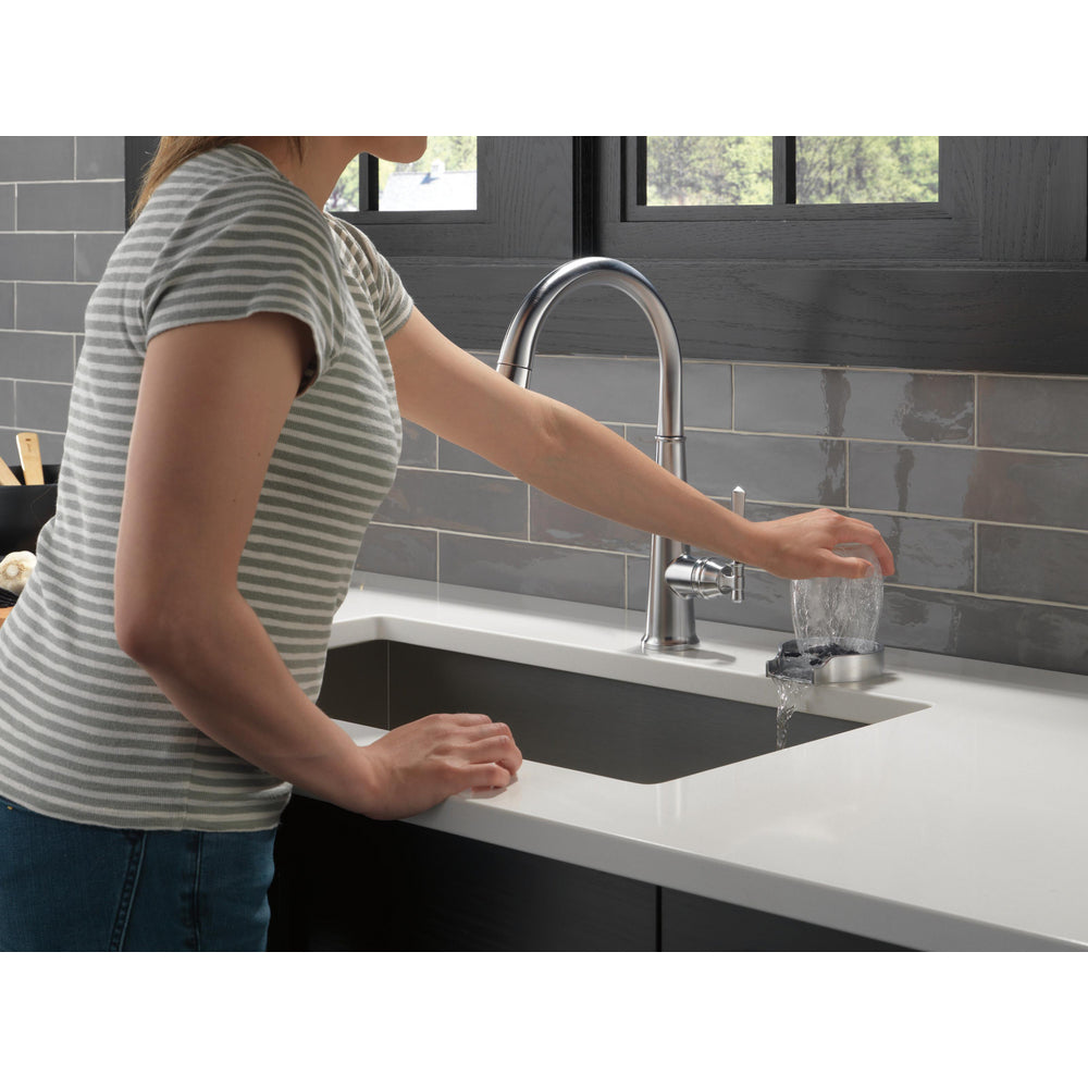 Delta Emmeline Single Handle Pull-Down Kitchen Faucet - 9182