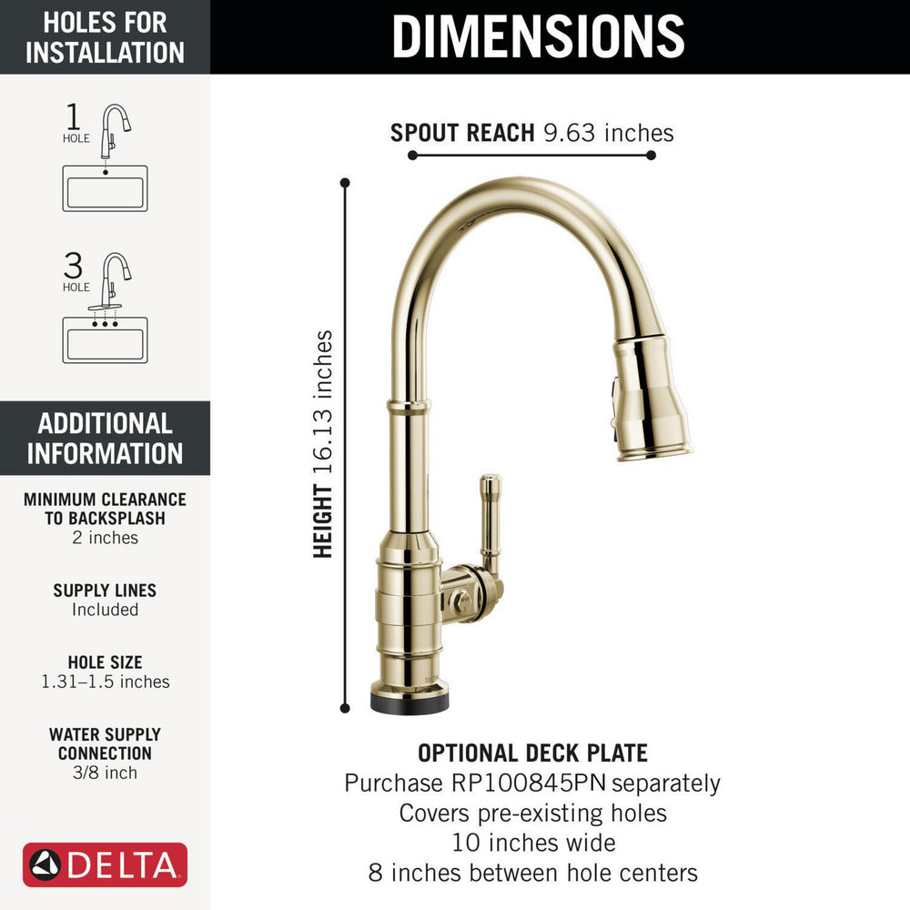9190TL Broderick Polished Nickel