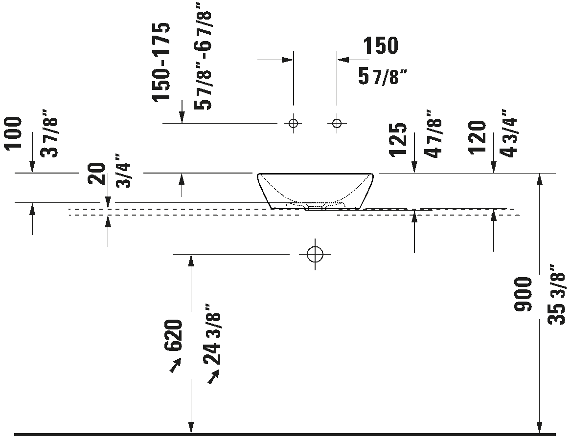 Duravit D-Neo Vessel Sink - Eunoia