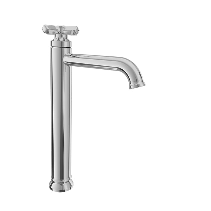 Baril Beaumont B20 High Single-Hole Lavatory Faucet, Drain Not Included, B20-1022-00L