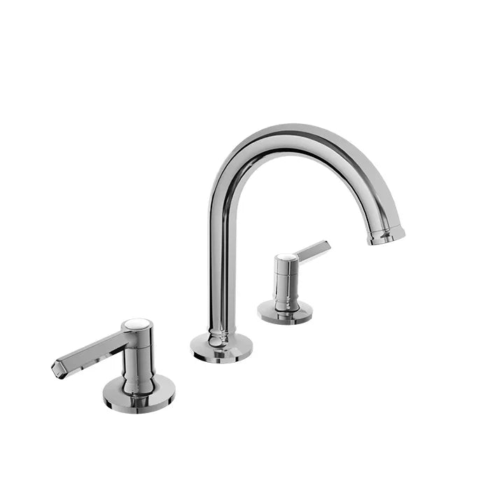 Baril Beaumont B20 8" C/C Lavatory Faucet, Drain Included 1.2 GPM - Lever Handles