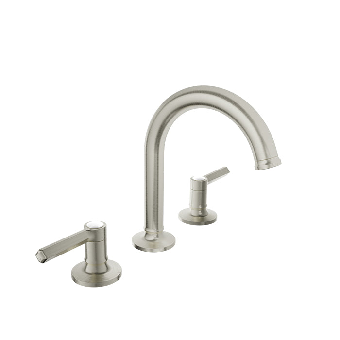 Baril Beaumont B20 8" C/C Lavatory Faucet, Drain Included 1.2 GPM - Lever Handles