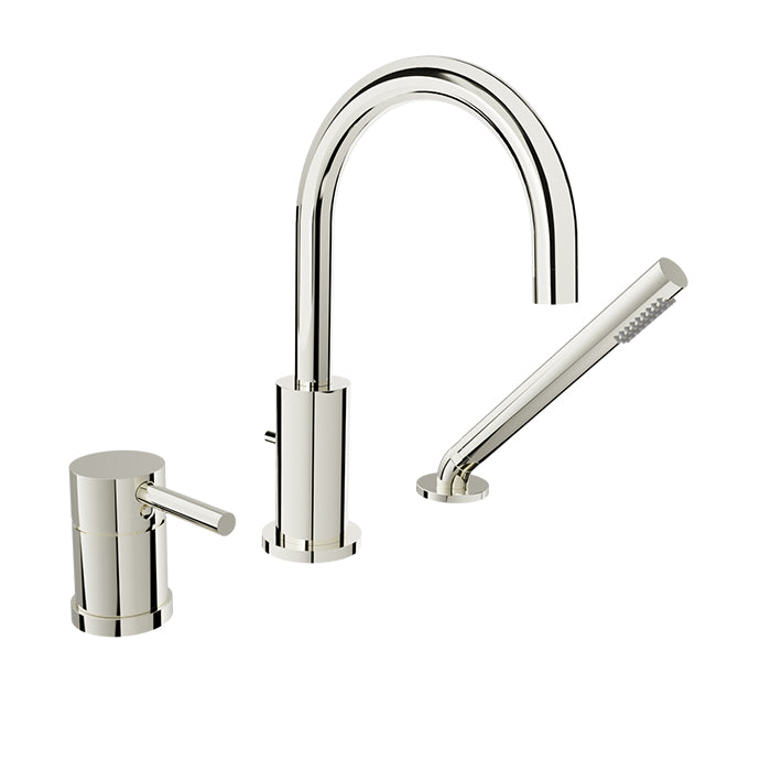 Robinet de baignoire 3 pièces Baril Zip B66 avec douchette à main - B66-1369-03