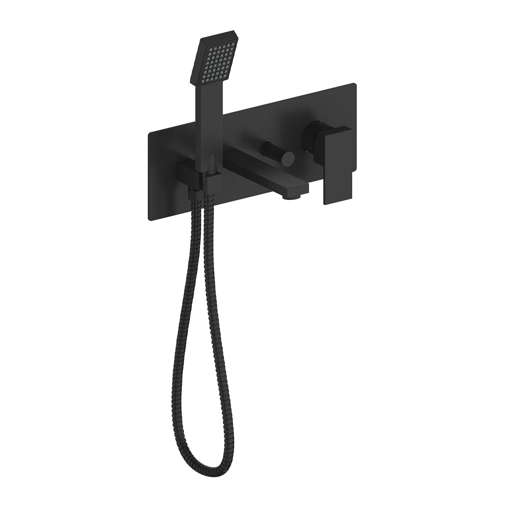 Vogt Kapfenberg Wall Mount Tub Filler BF.KG.2200 in Matte Black