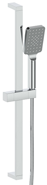 Vogt Antau Sliding Shower Bar with Hand Shower in Polished Chrome - BH.04.03