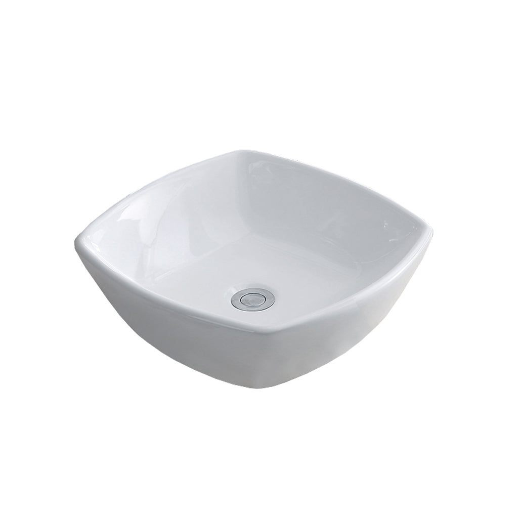 Vogt Gilgen Vitreous China Vessel Sink in Glossy White - BS.1616.G23-60