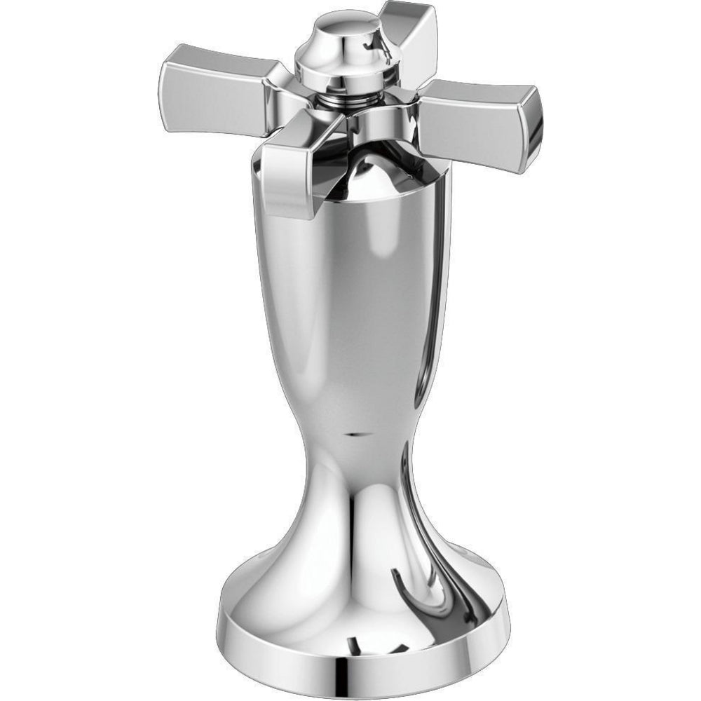 Delta Dorval Wall Mount Tub Filler And Roman Tub Filler Cross Handles - H570