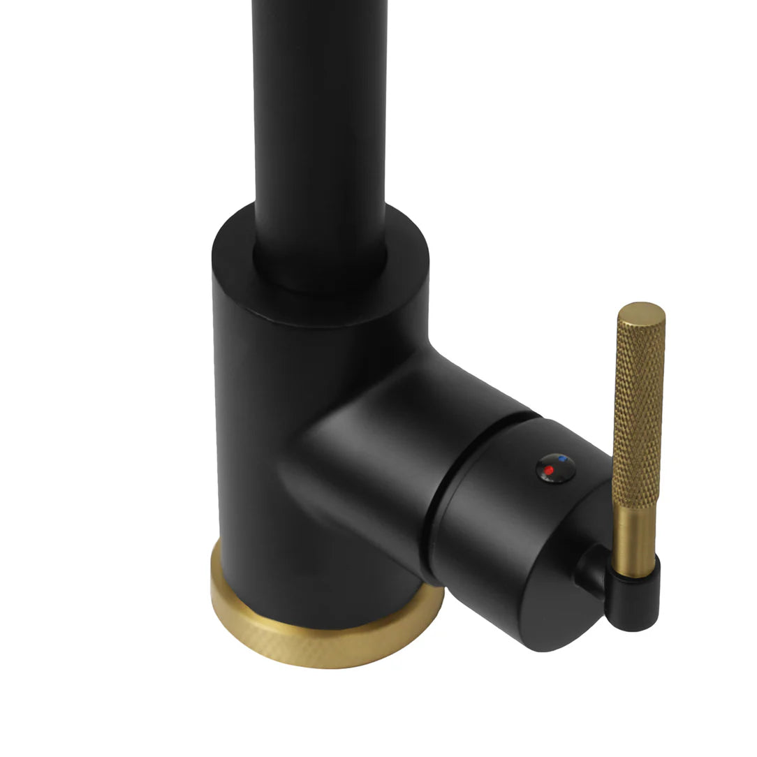 Kodaen Cascade Single Handle Pull-Down Spray Kitchen Faucet
