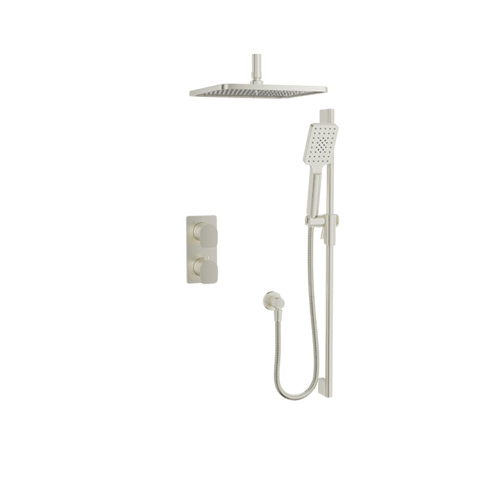 Baril Petite B04 Complete Thermostatic Pressure-Balanced Shower Kit 6" Ceiling Arm - PRR-4208-04