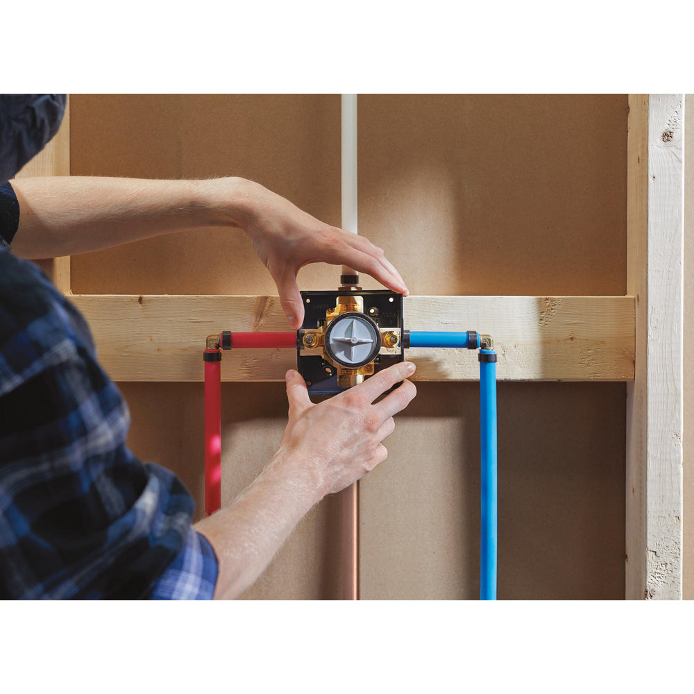 Delta MultiChoice Universal Tub / Shower Rough - Universal Inlets / Outlets - R10000-UNBX