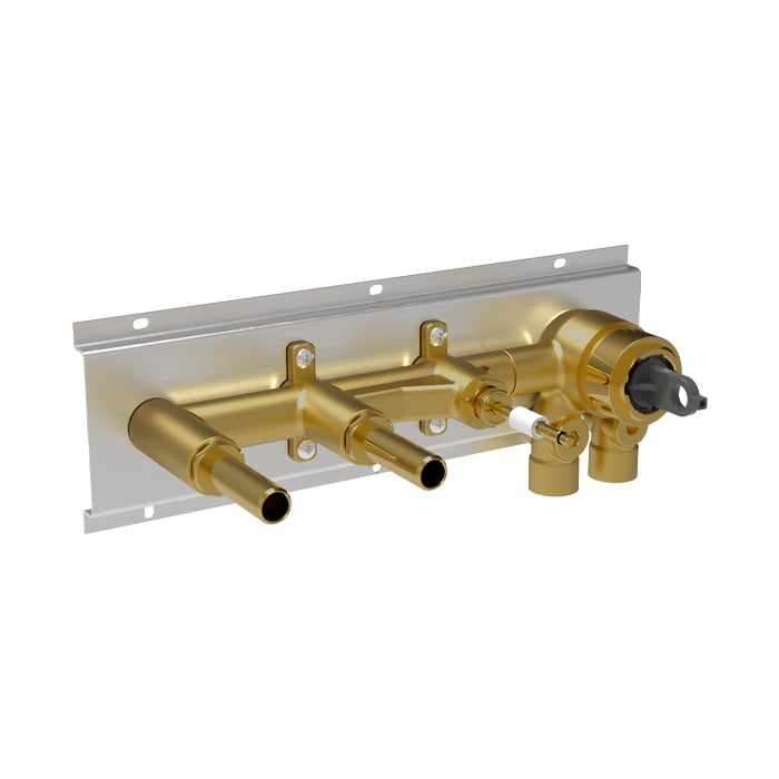 Baril Wall-Mounted Tub Faucet Rough-In (Without Cartridge) - ROU-2003-99-B