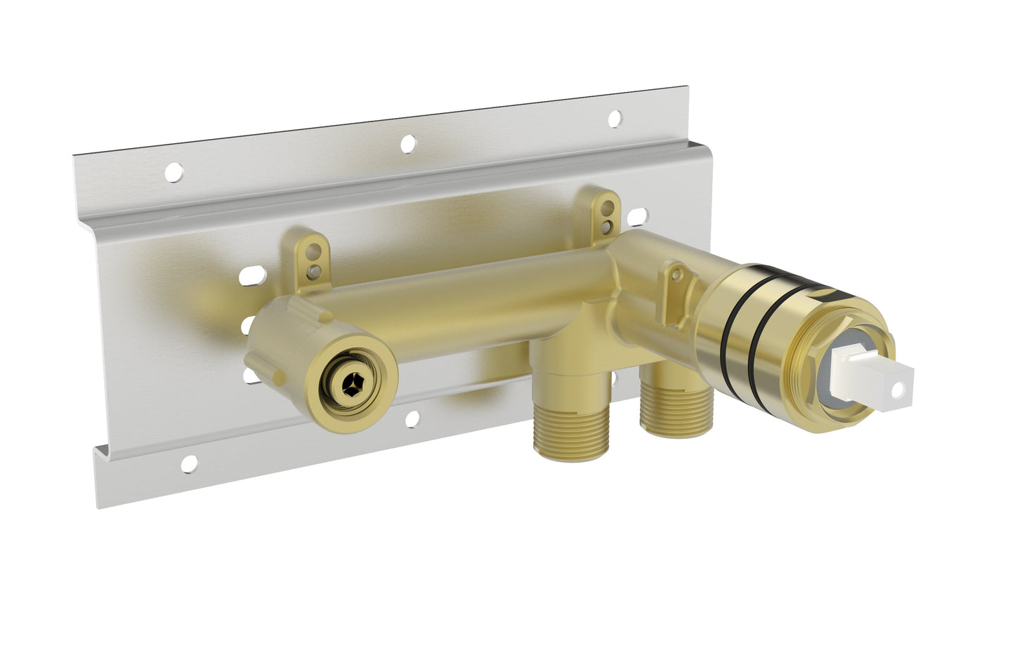 Baril Single Lever Wall-Mounted Lavatory Rough, ROU-8147-04-B