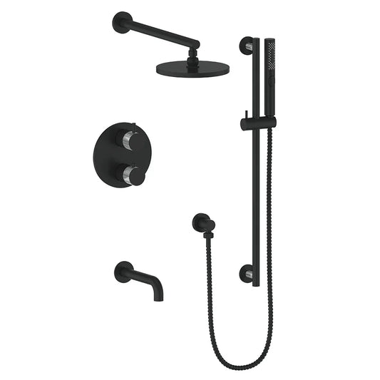 Vogt Drava 3-Way Thermostatic Shower System Trim Only