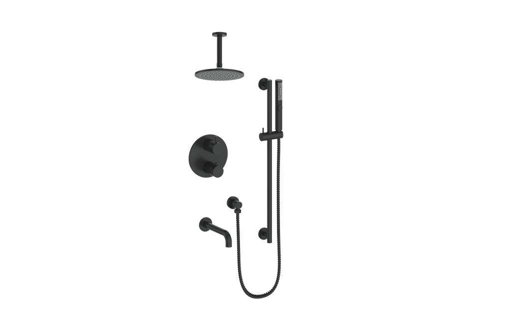 Vogt Drava 3-Way Thermostatic Shower System Trim Only