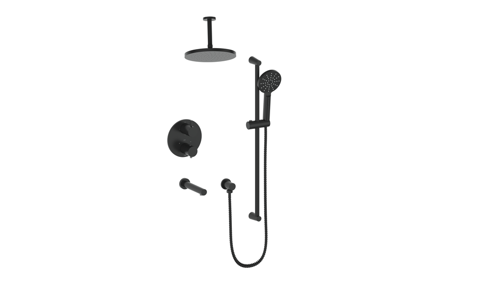 Vogt Wörgl 3-Way Thermostatic Shower System Trim Only - TM.OR.320.320