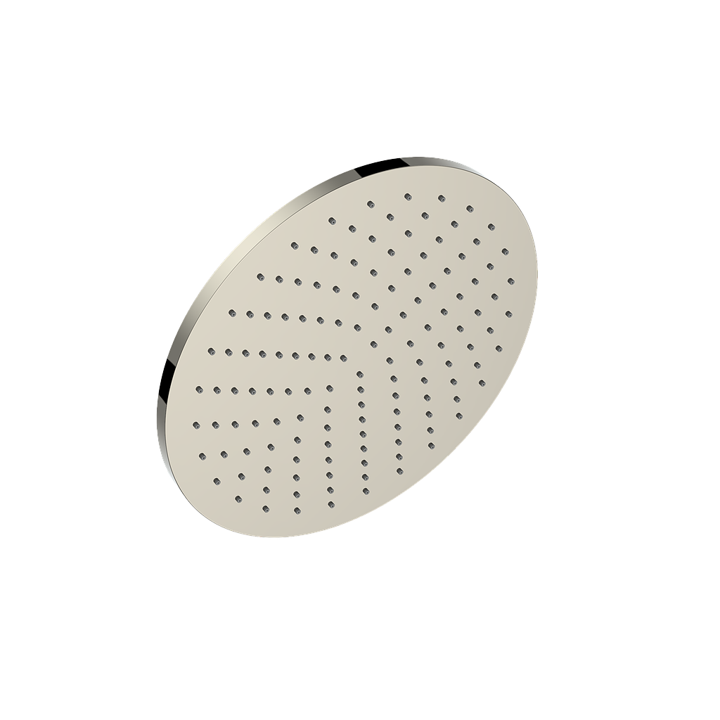 Vogt Drava 12 inch Round Brass Rain Shower Head SH.06.1212 in Polished Nickel