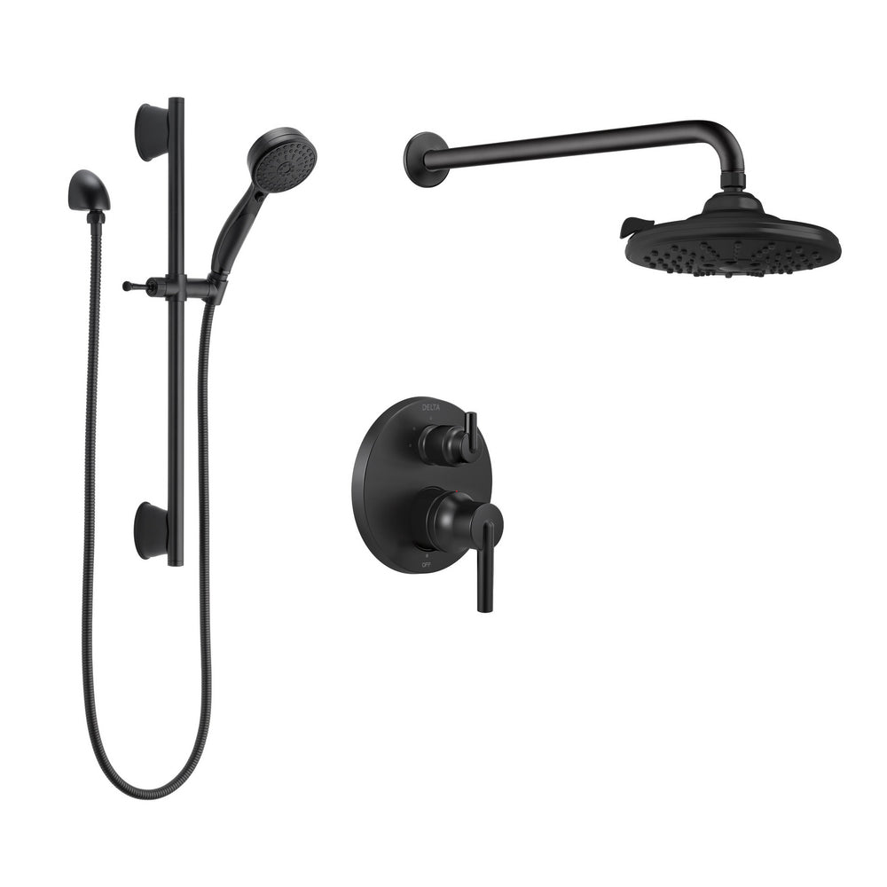 Delta Round Pressure Balance Shower Kit Trim Only - SKD12