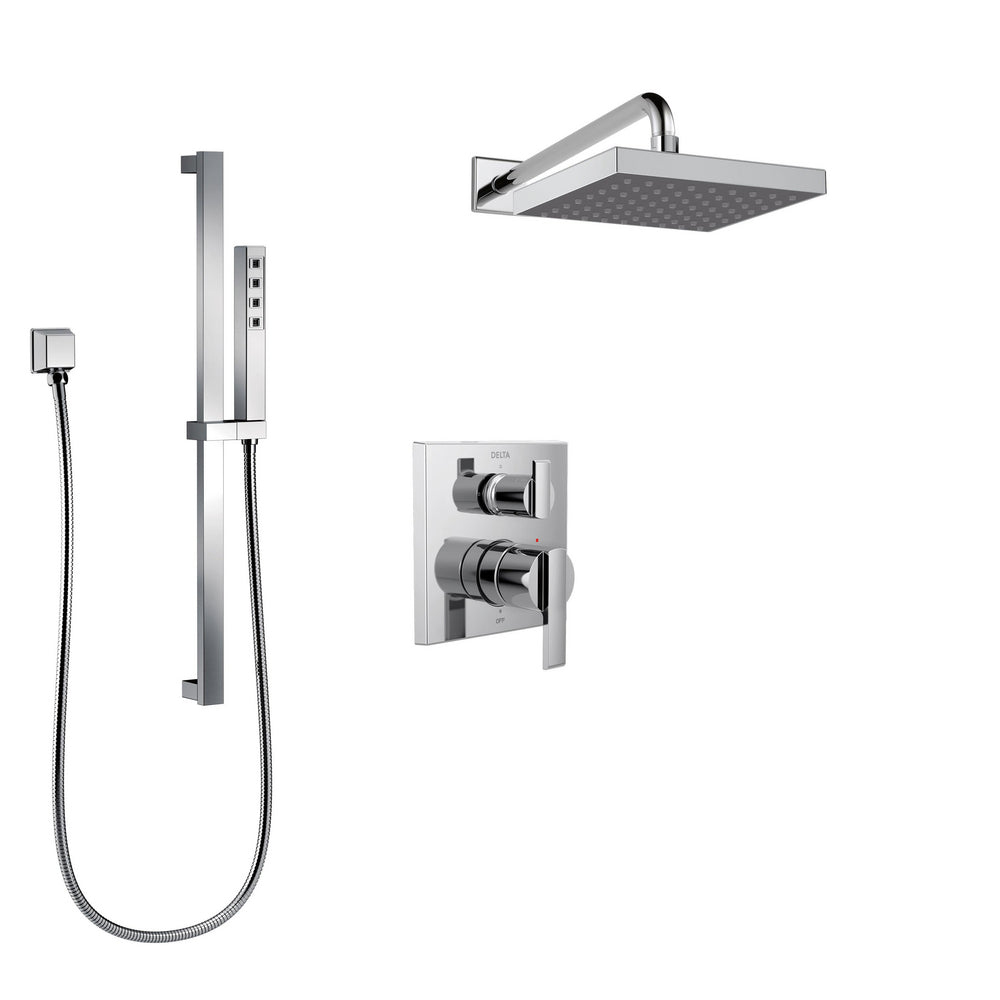 Delta Trim Only Square Pressure Balance Shower Kit Trim Only - SKD19