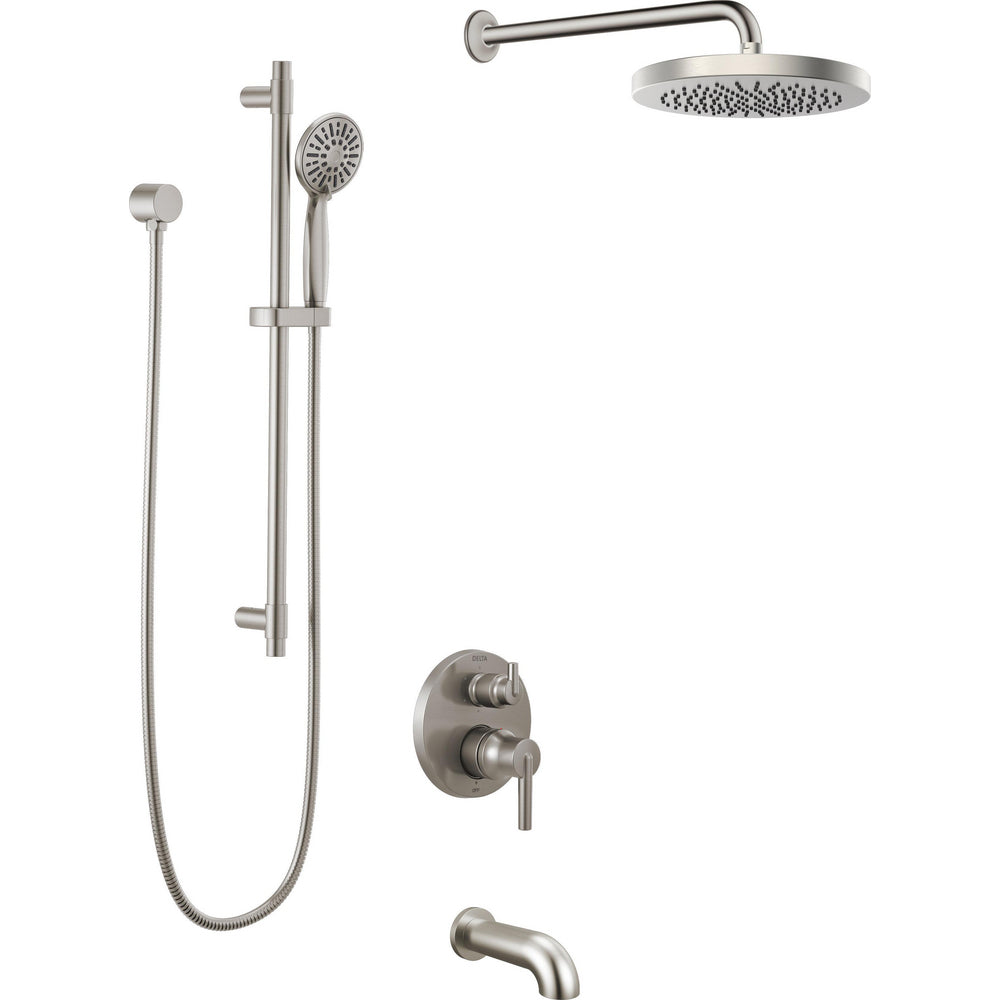 Delta Pressure Balance Shower Kit with Spout Trim Only - SKD21