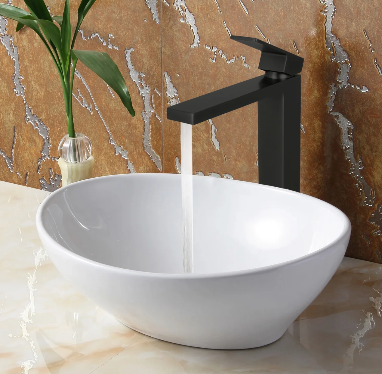 Kodaen Madison Vessel Sink Bathroom Faucet