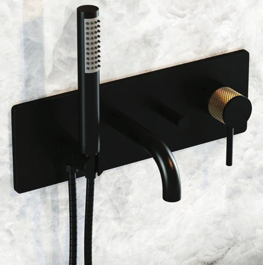 Vogt Drava Wall Mount Tub Filler Trim Only