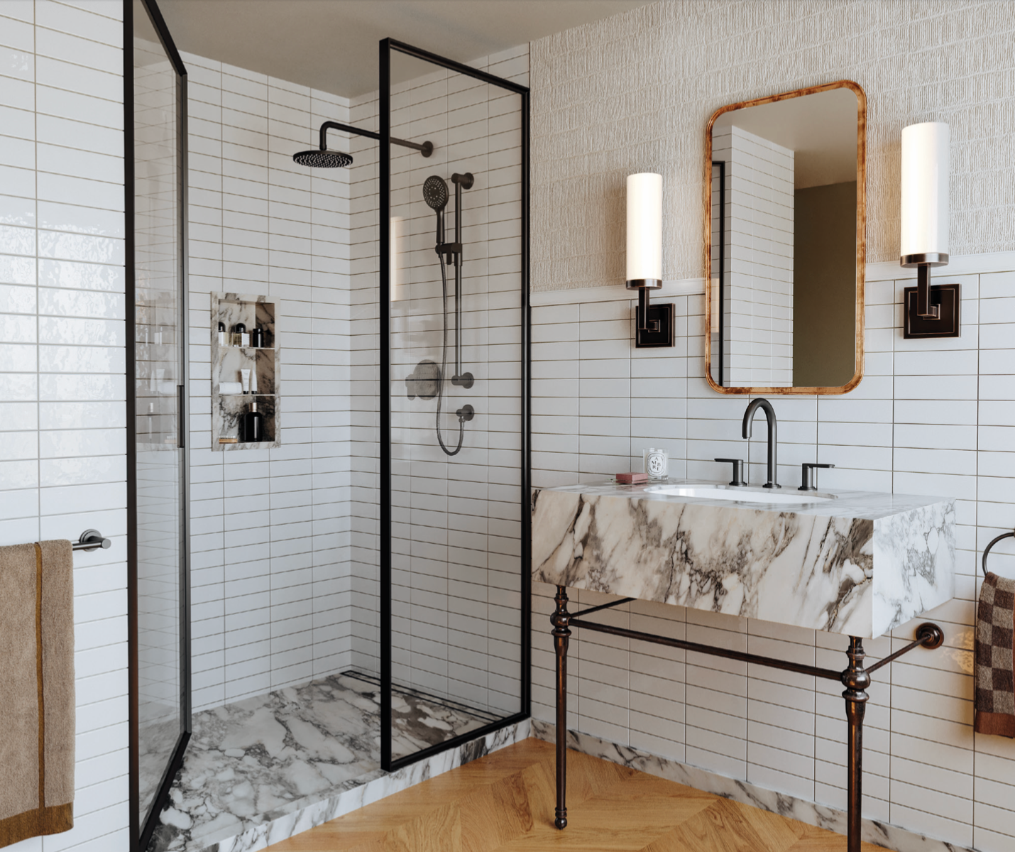 Riobel Arca 3-Way Shower Trim Kit 323 Trim Only