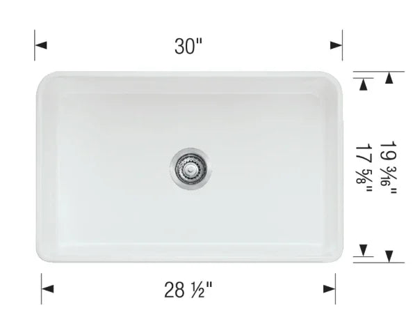 Blanco Cerana Apron Front Fireclay Farmhouse Kitchen Sink