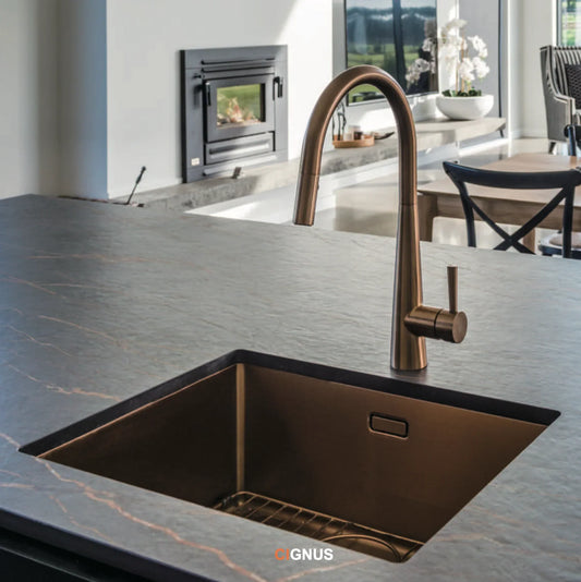 Zomodo Cignus 14 Pull-Out Dual Spray Kitchen Faucet 1.8 GPM