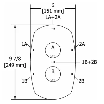 Riobel Venty 3/4" Thermostatic & Pressure Balance Trim With 6 Functions