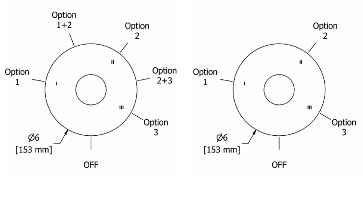 Riobel Edge 1/2 Inch Thermostatic & Pressure Balance Trim With Up To 5 Functions