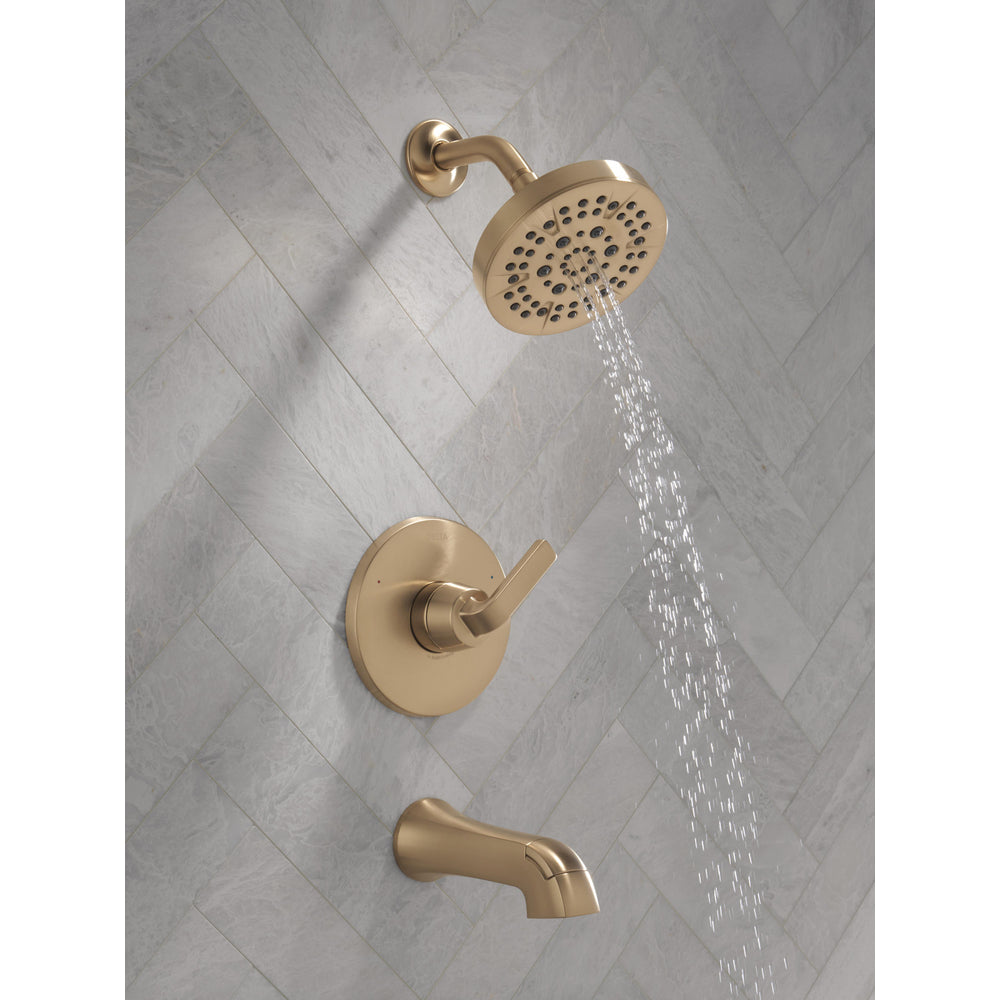 Delta T14462 Champagne Bronze water 5