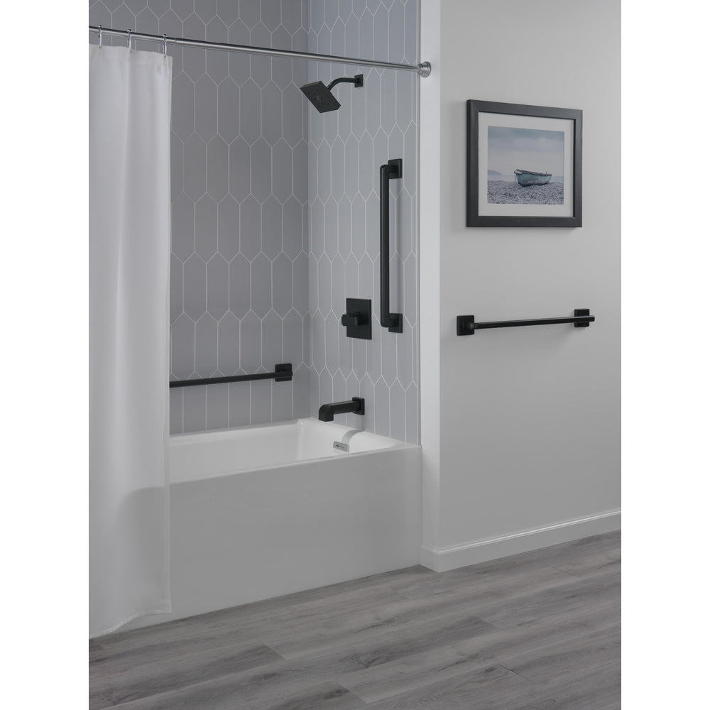 Delta 24" Angular Modern Decorative ADA Grab Bar - 41924