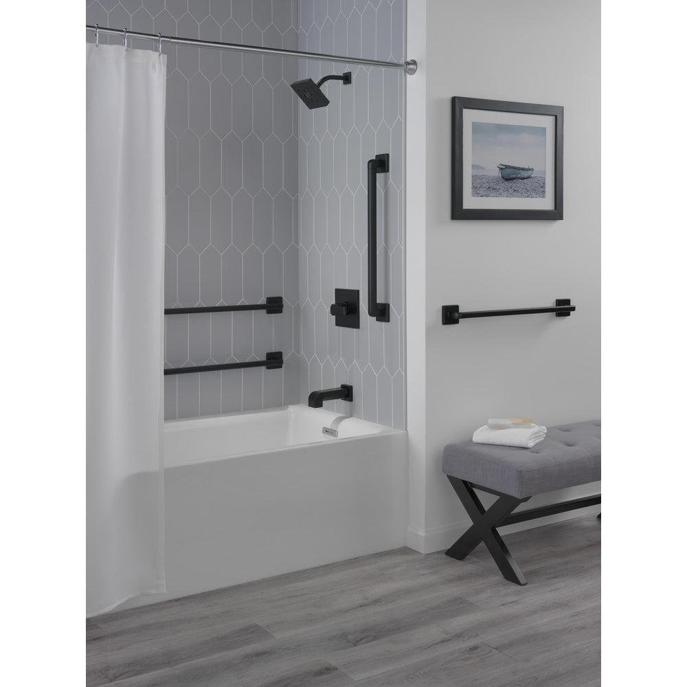 Delta 42" Angular Modern Decorative ADA Grab Bar - 41942