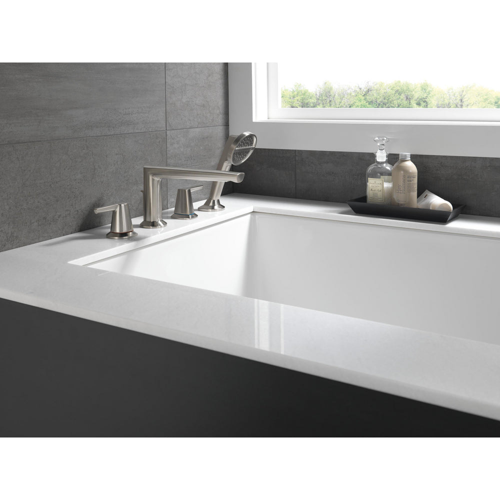 Delta Galeon Garniture de baignoire romaine 4 trous avec douchette - T4771