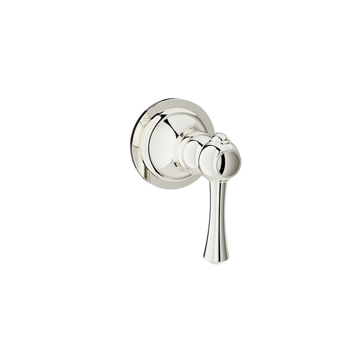 Baril Tradition B72 Diverter / Stop Valve Trim - Polished Nickel
